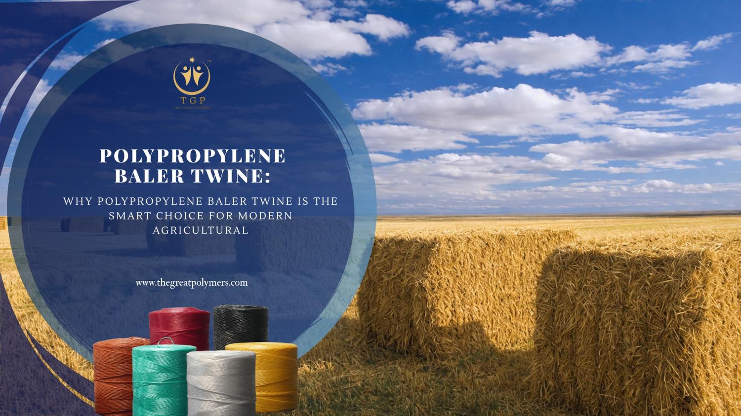 Why Polypropylene Baler Twine Is the Smart Choice for Modern Agricultural